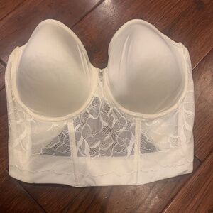 Le Mystere NWT Sensuelle Bustier Bra in Ivory